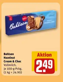 REWE DE BAHLSEN Hazelnut cream & choc tilbud