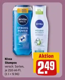 REWE DE NIVEA Shampoo tilbud