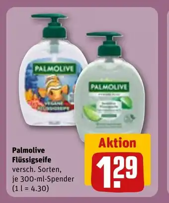 REWE DE PALMOLIVE Flüssigseife tilbud