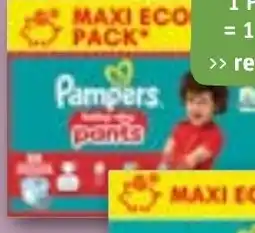 REWE DE PAMPERS Baby dry maxi pack pants tilbud
