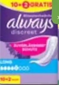REWE DE ALWAYS Discreet inkontinenzeinlagen tilbud