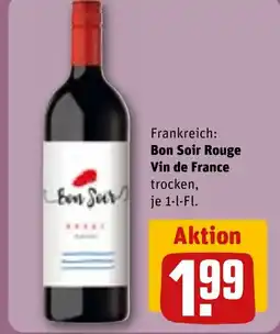 REWE DE Bon soir rouge vin de france tilbud