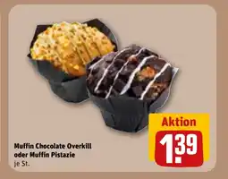 REWE DE Muffin chocolate overkill oder muffin pistazie tilbud