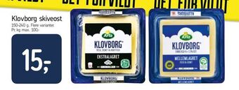 Føtex Klovborg skiveost tilbud