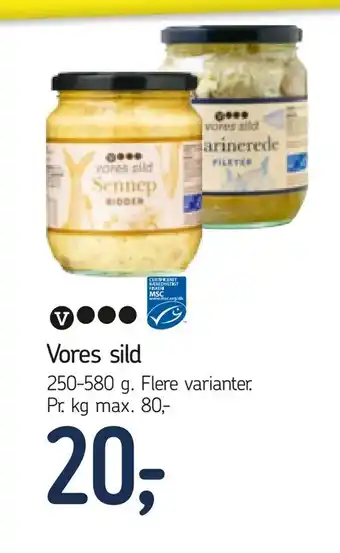 Føtex Vores sild tilbud