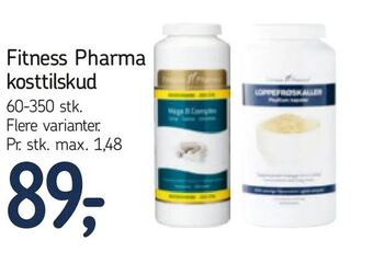 Føtex Fitness Pharma kosttilskud tilbud