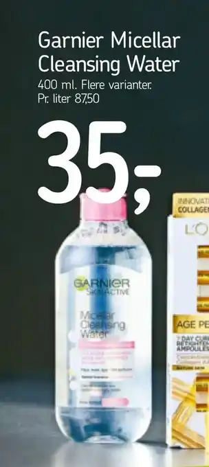 Føtex Garnier Micellar Cleansing Water tilbud