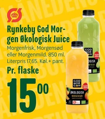 Min Købmand Rynkeby God Morgen Økologisk Juice tilbud