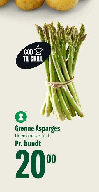 Min Købmand Grønne Asparges tilbud