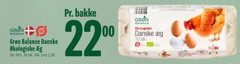 Min Købmand Grøn Balance Danske Økologiske Æg tilbud