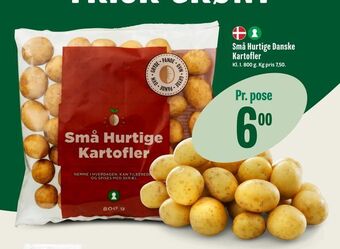 Små Hurtige Danske Kartofler