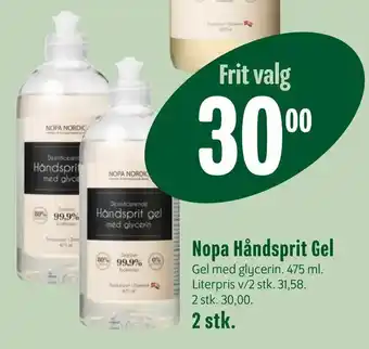Nopa Håndsprit Gel