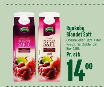 Min Købmand Rynkeby Blandet Saft tilbud