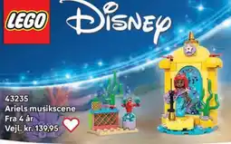 Lego Ariels musikscene tilbud