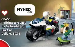 Lego Politimotorcykel på forbryderjagt tilbud