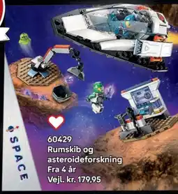 Lego Rumskib og asteroideforskning tilbud