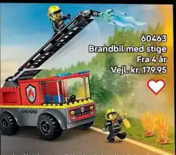 Lego Brandbil med stige tilbud