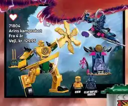 Lego Arins kamprobot tilbud