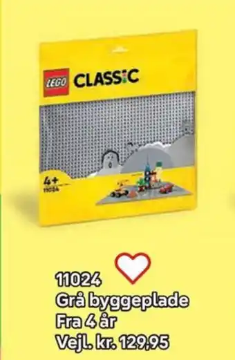 Lego Grå byggeplade tilbud