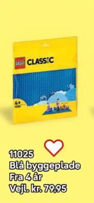 Lego Blå byggeplade tilbud