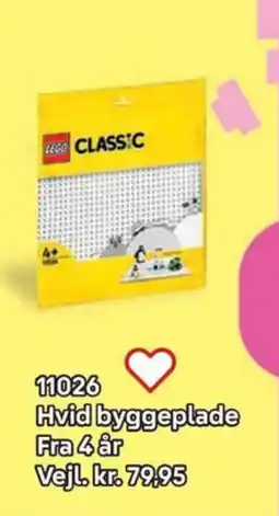 Lego Hvid byggeplade tilbud
