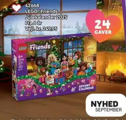 Lego LEGO Friends Julekalender 2025 tilbud