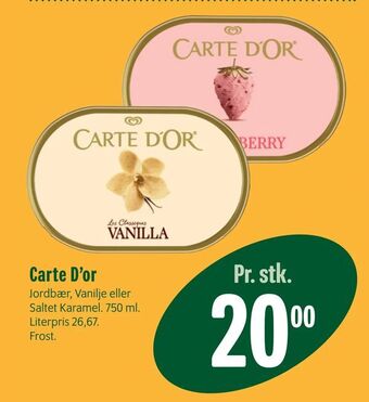 Min Købmand Carte D'or tilbud