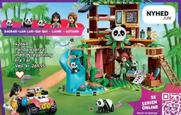 Lego Pandareservat med dyrepasning tilbud