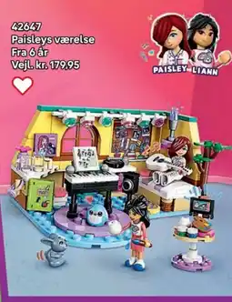 Lego Paisleys værelse tilbud