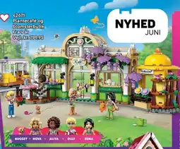 Lego Plantecafé og blomsterbutik tilbud