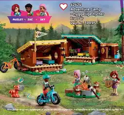 Lego Adventure Camp -hyggelige hytter tilbud