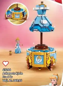 Lego Askepots kjole tilbud