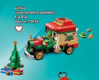 Lego Julemandens pakkebil tilbud