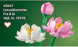 Lego Lotusblomster tilbud