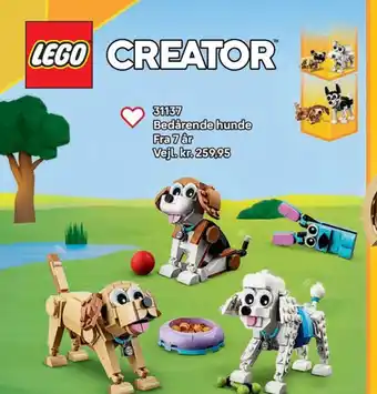 Lego Bedårende hunde tilbud