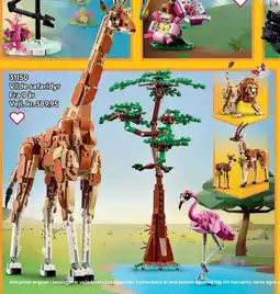 Lego Vilde safaridyr tilbud