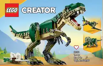 Lego T. rex tilbud