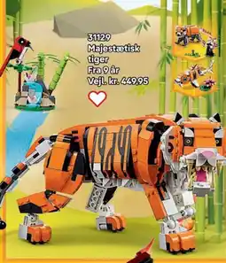 Lego Majestætisk tiger tilbud
