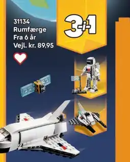 Lego Rumfærge tilbud