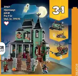 Lego Hjemsøgt palæ tilbud