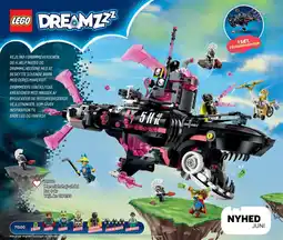 Lego Mareridtshaj-ubåd tilbud