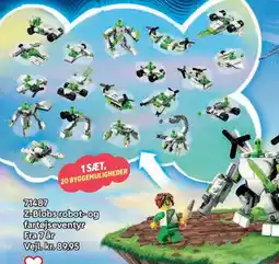Lego Z-Blobs robot- og fartøjseventyr tilbud