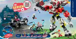 Lego Coopers tiger-mech og Zeros hotrod-bil tilbud