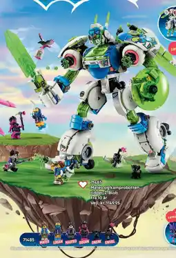 Lego Mateo og kamprobotten ridder-Z-Blob tilbud