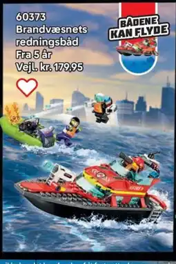 Lego Brandvæsnets redningsbåd tilbud
