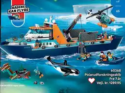 Lego Polarudforskningsskib tilbud