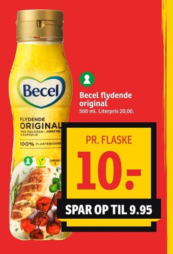 SPAR Becel flydende original tilbud