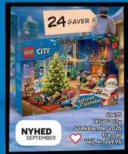 Lego LEGO® City Julekalender 2025 tilbud