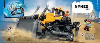 Lego Gul bulldozer tilbud