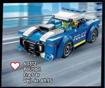 Lego Politibil tilbud